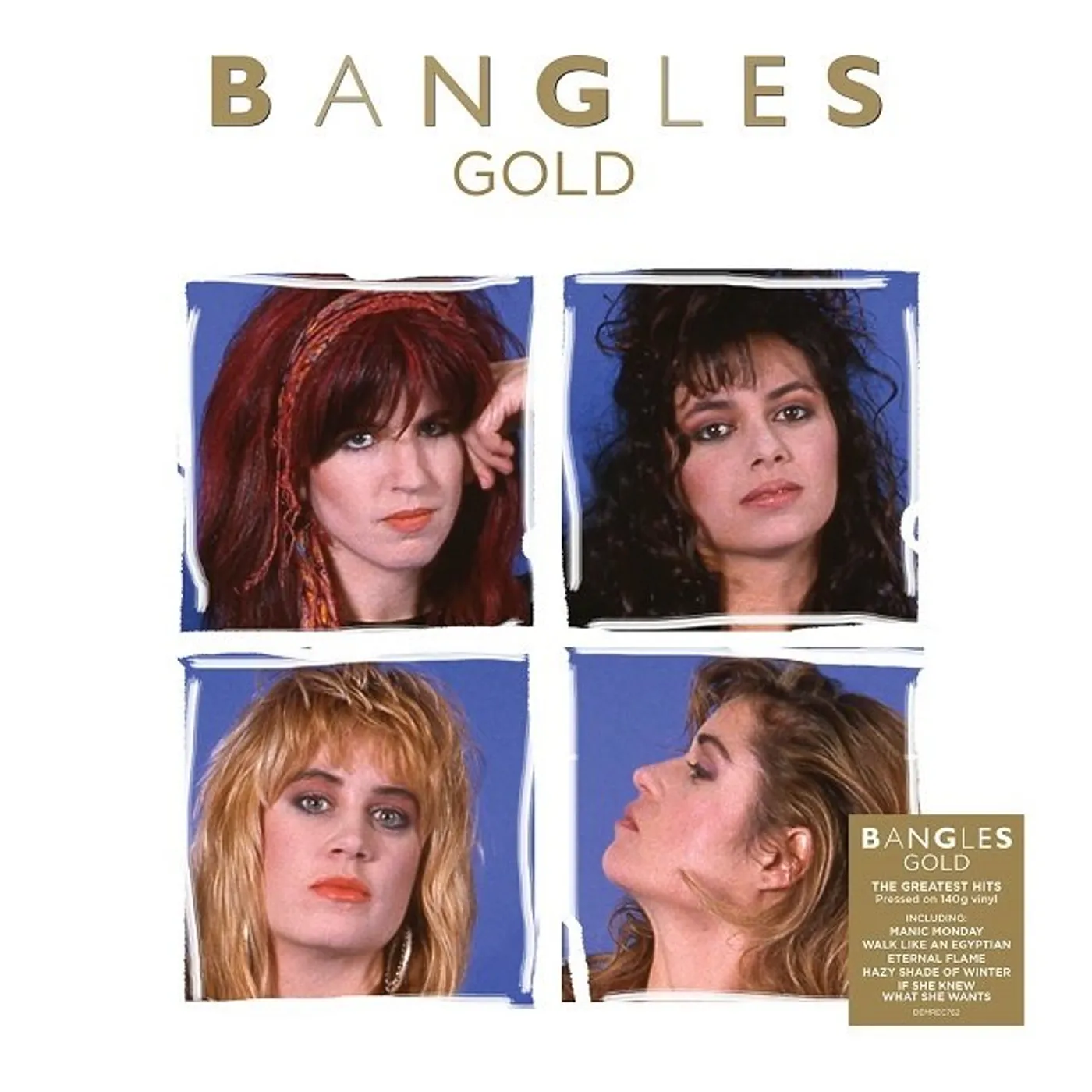 The Bangles Gold Vinyl Record