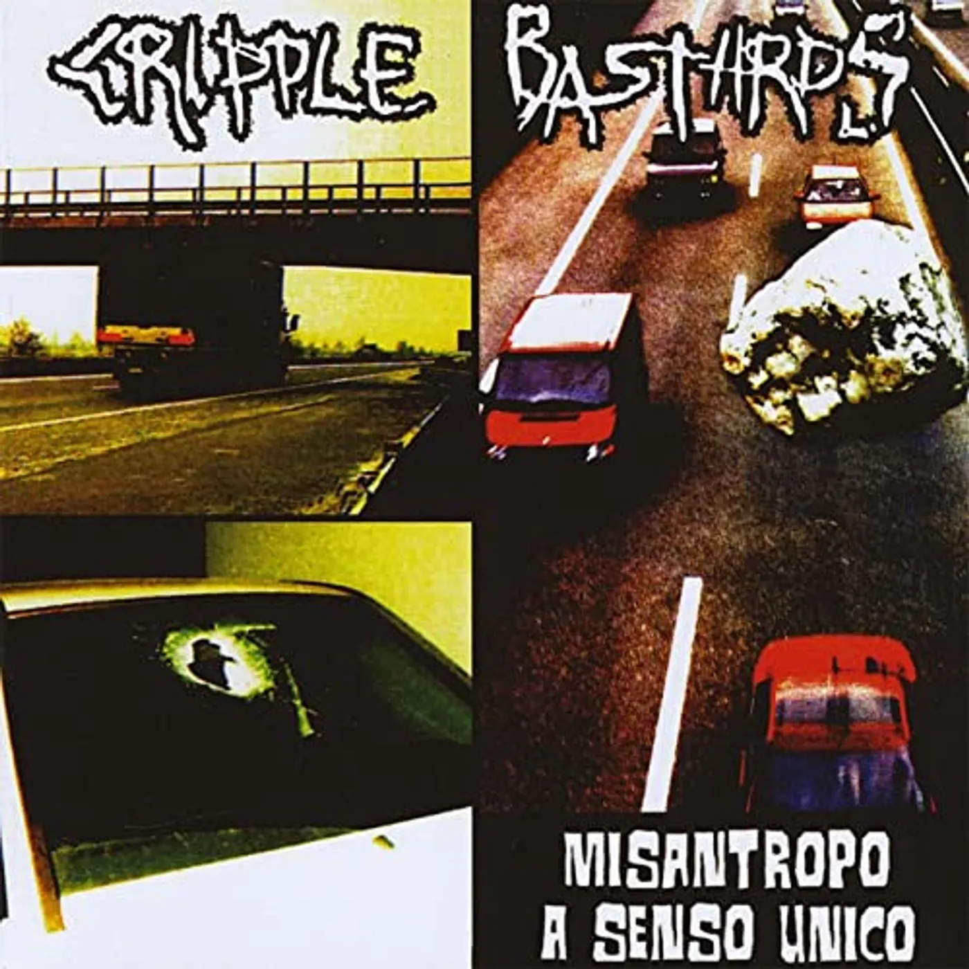 Cripple Bastards MISANTROPO A SENSO UNICO: 20TH ANNIVERSARY DIE Vinyl Record