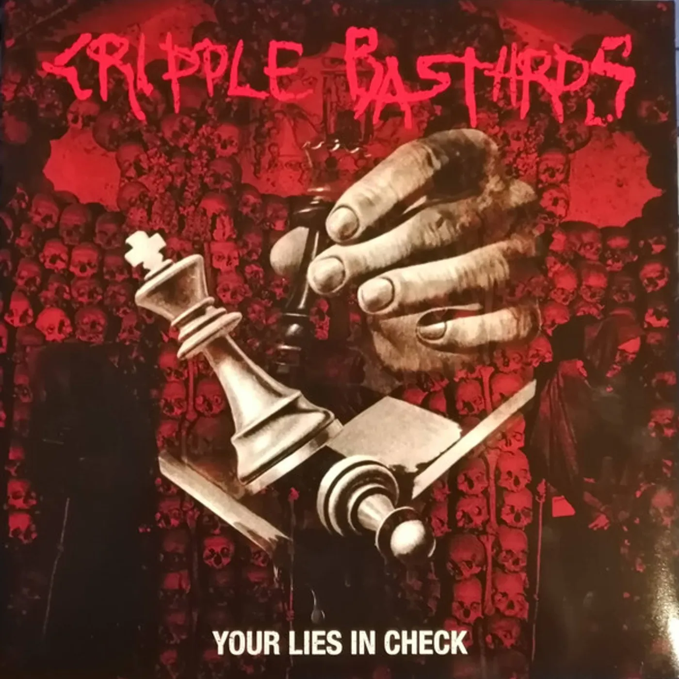 Cripple Bastards YOUR LIES IN CHECK: DIE-HARD EDITION Vinyl Record