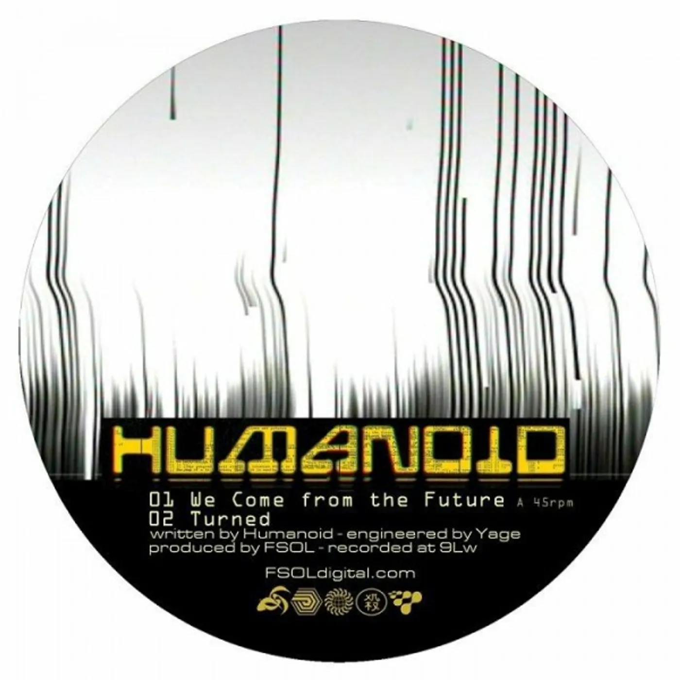 Humanoid Future: Turned Vinyl Record