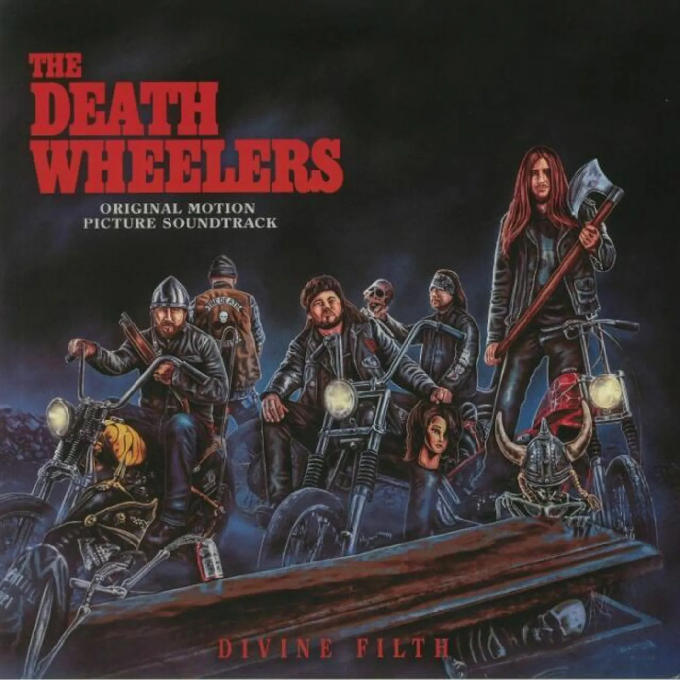 The Death Wheelers Divine Filth Vinyl Record