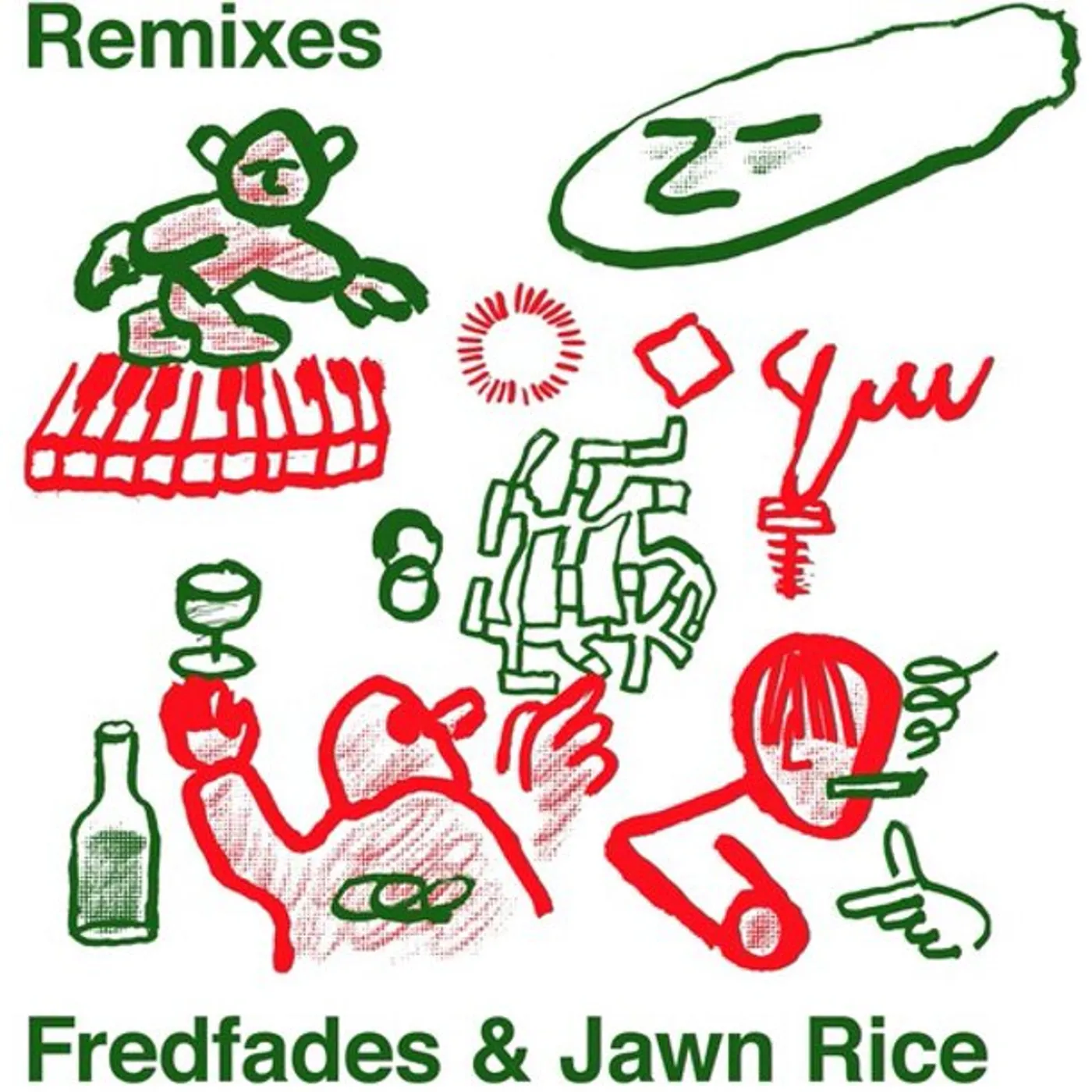 Fredfades / Jawn Rice REMIXES EP Vinyl Record