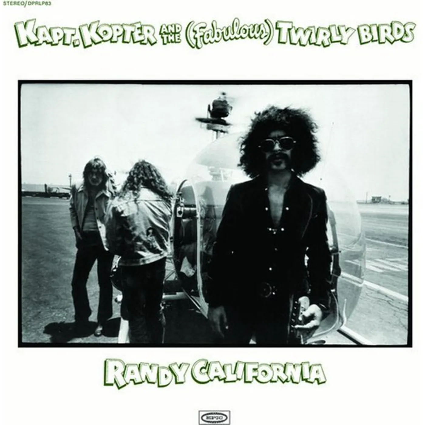 Randy California KAPT. KOPTER & THE (FABULOUS) TWIRLYBIRDS (180G/TRANSPARENT & BLACK SWIRLED VINYL) Vinyl Record