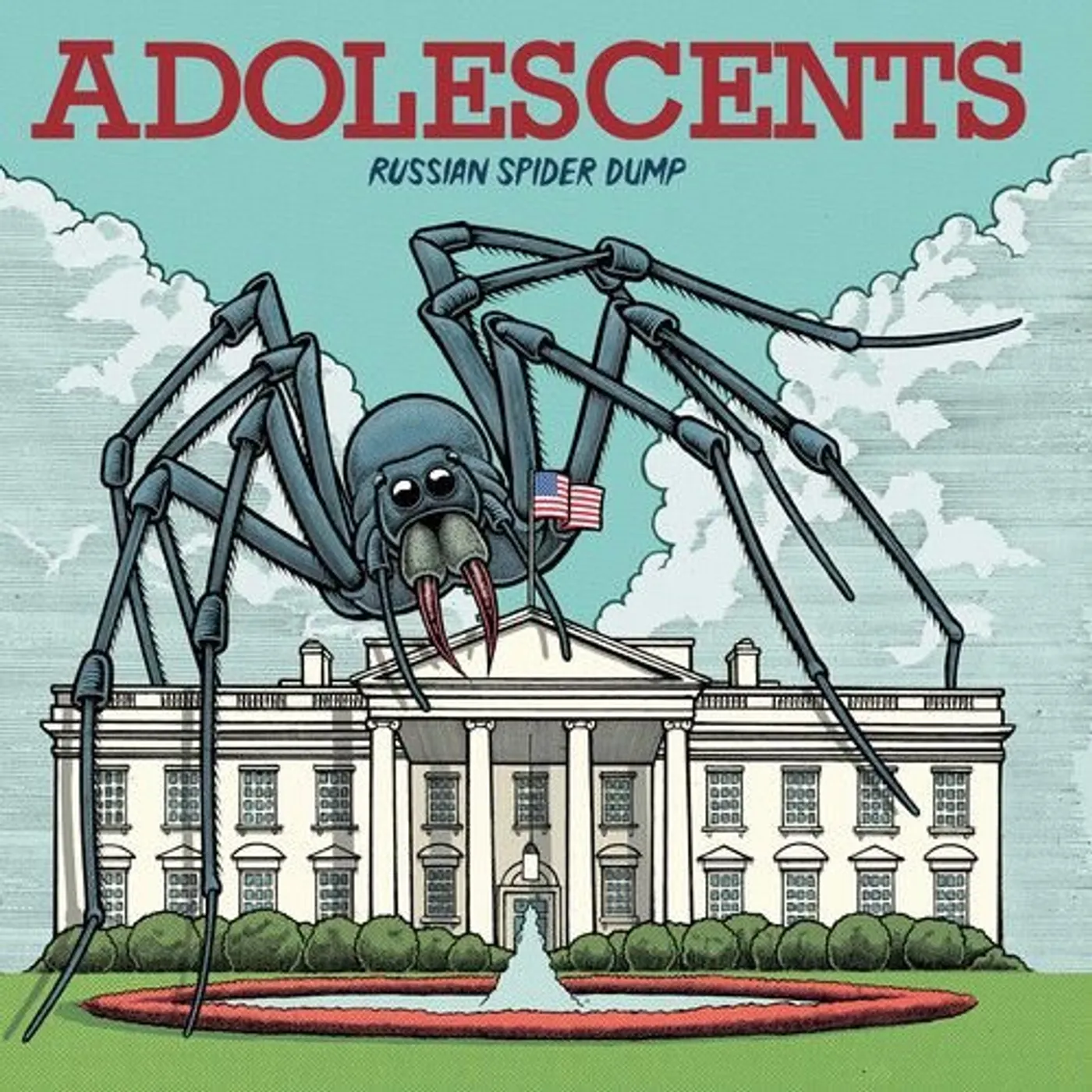 Adolescents Russian Spider Dump Vinyl Record