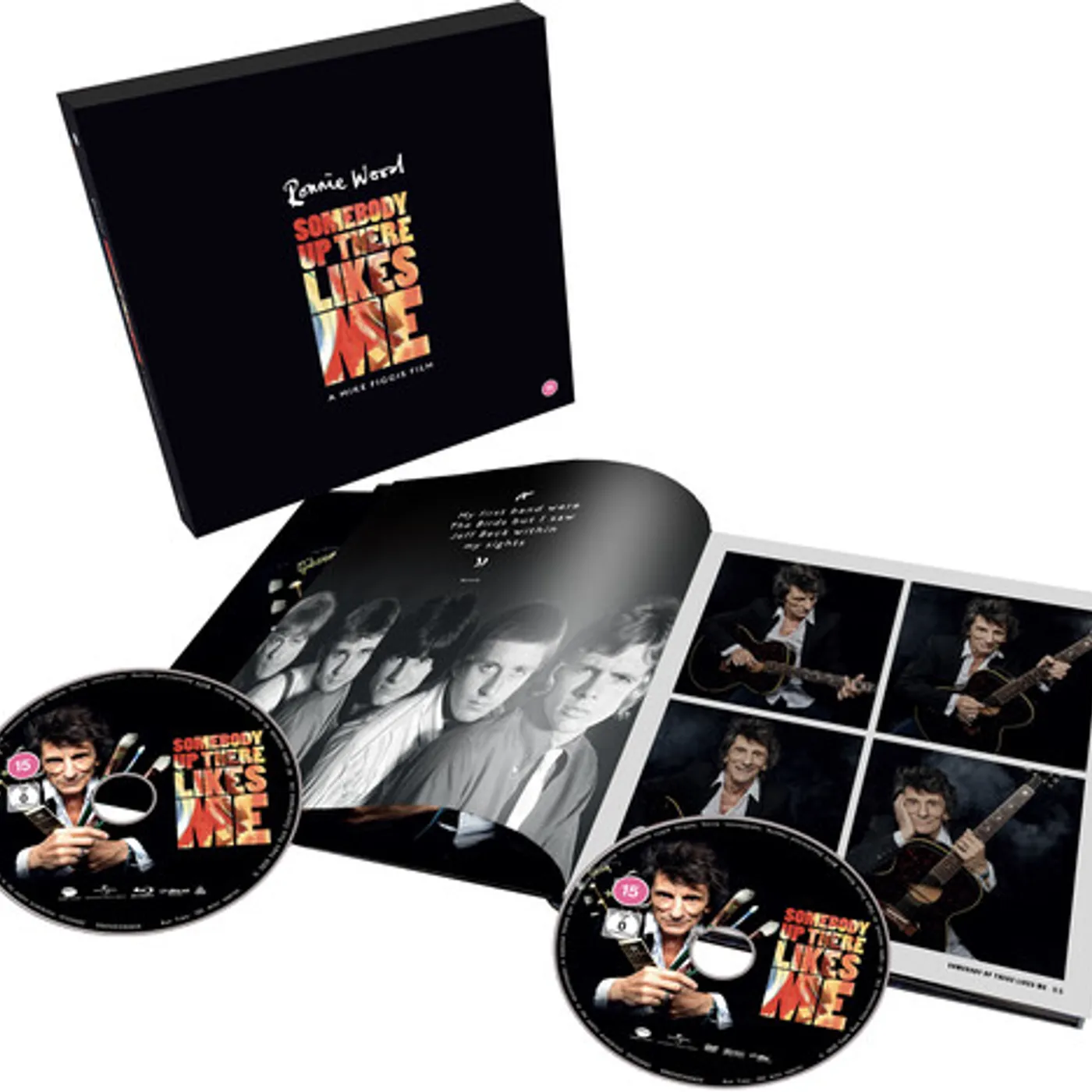 Ronnie Wood SOMEBODY UP THERE LIKES ME Blu-ray