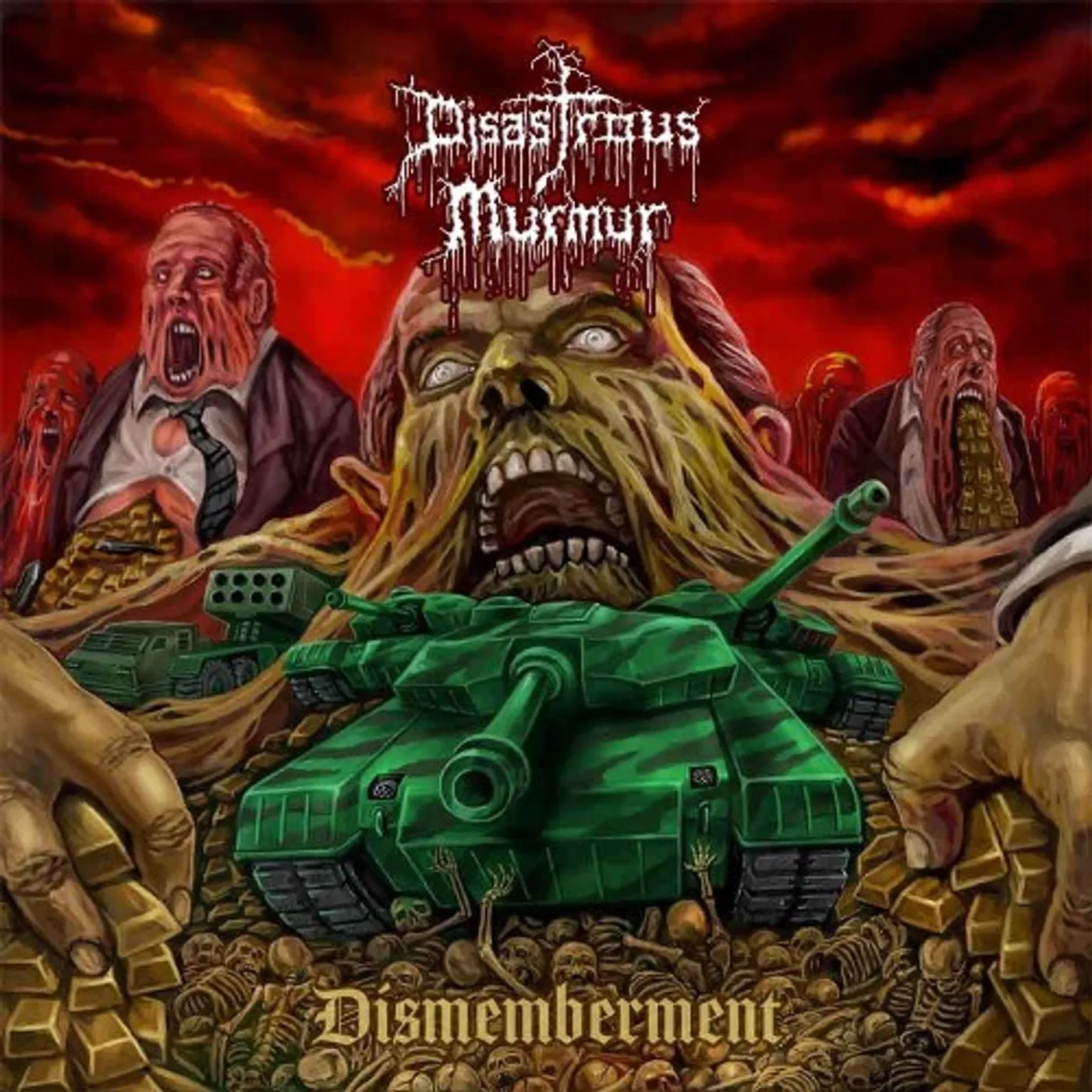 Disastrous Murmur DISMEMBERMENT Vinyl Record