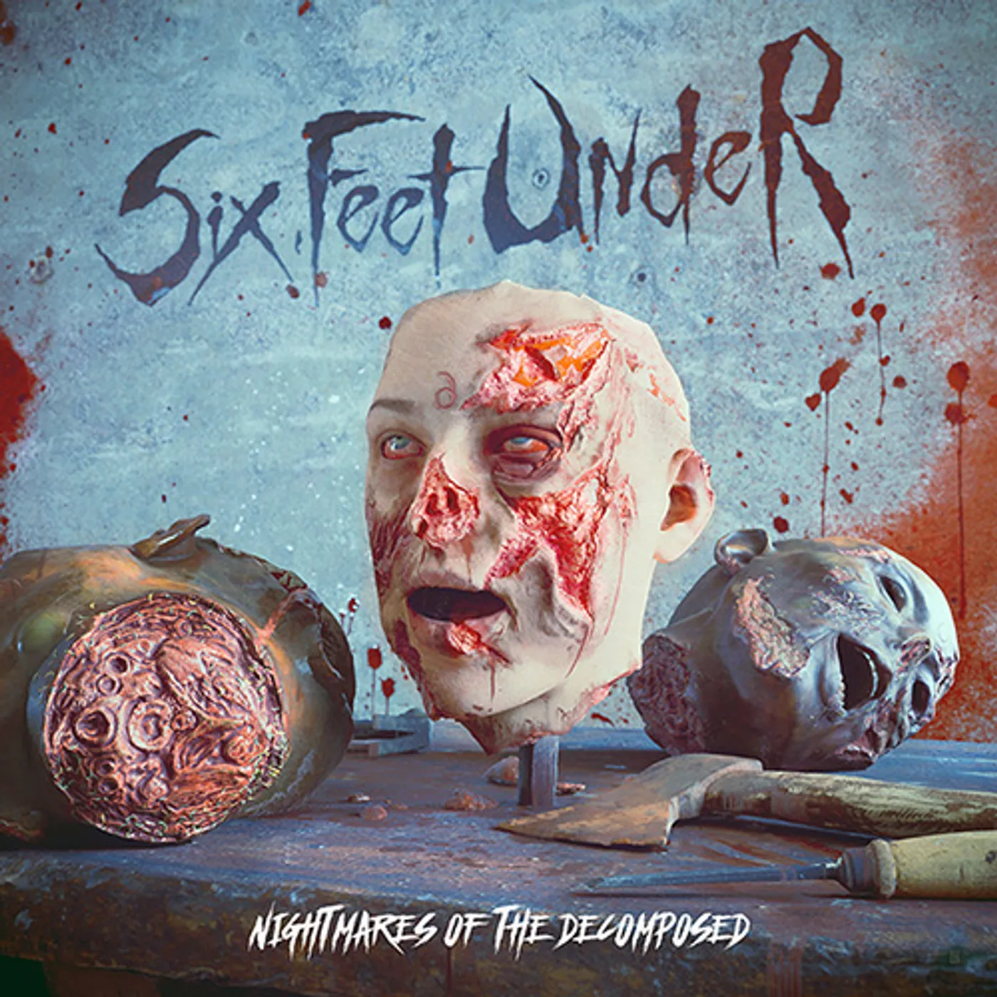 Six Feet Under Nightmares of the Decomposed Vinyl Record