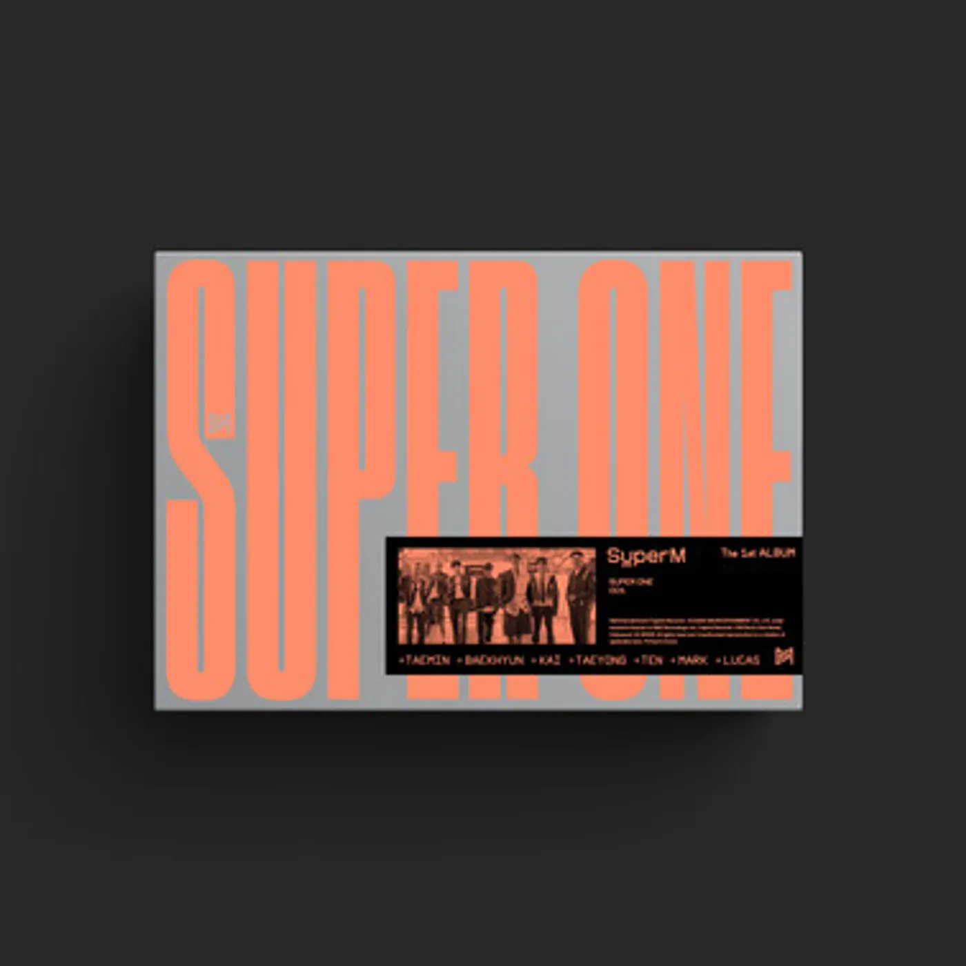 SuperM SUPER ONE: 1ST ALBUM (SUPER VERSION) CD