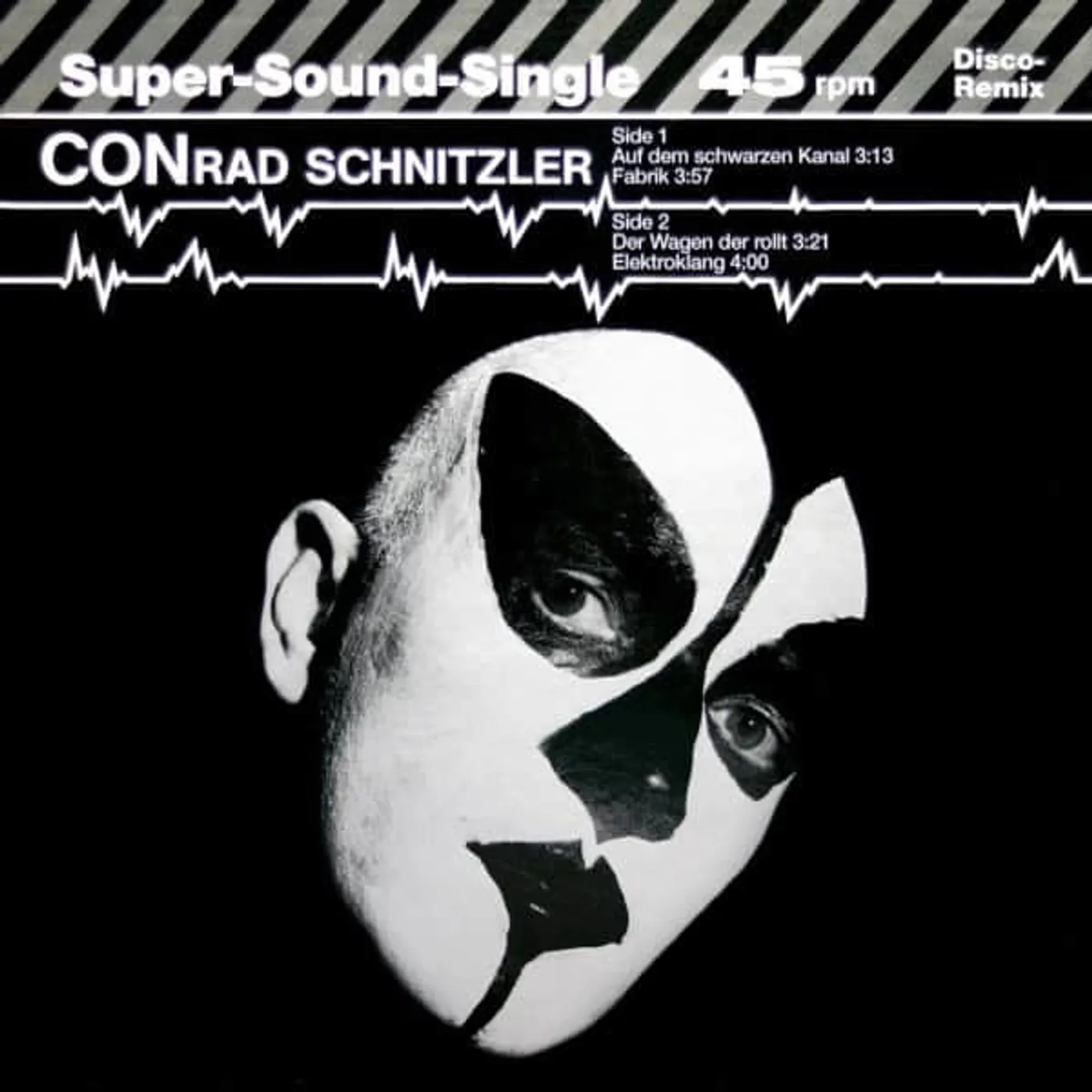 Conrad Schnitzler Auf dem Schwarzen Kanal Vinyl Record