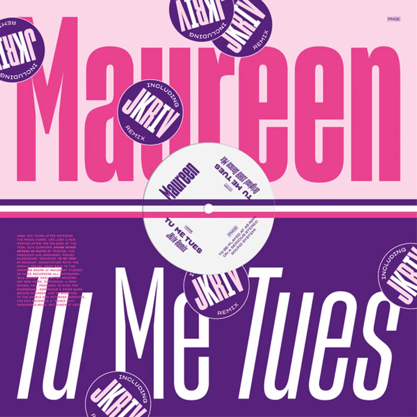 Maureen Tu Me Tues Vinyl Record
