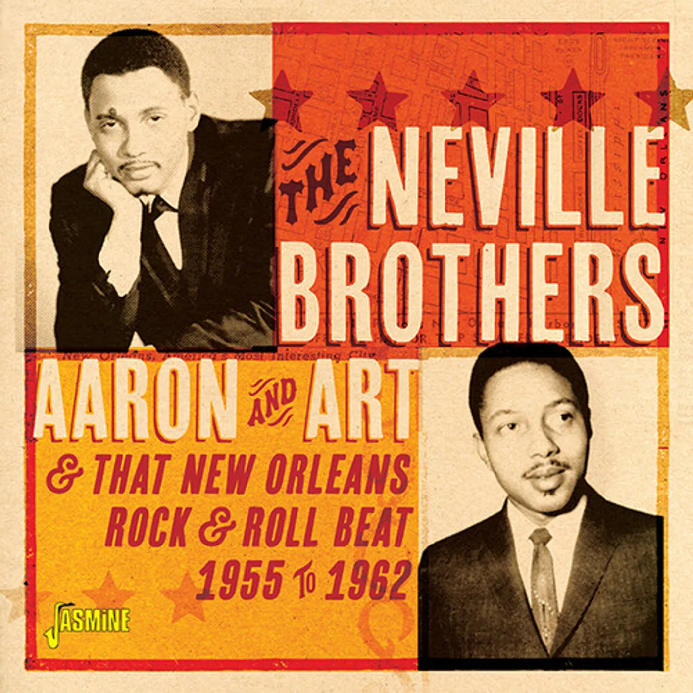 The Neville Brothers AARON & ART & THAT NEW ORLEANS ROCK & ROLL BEAT CD