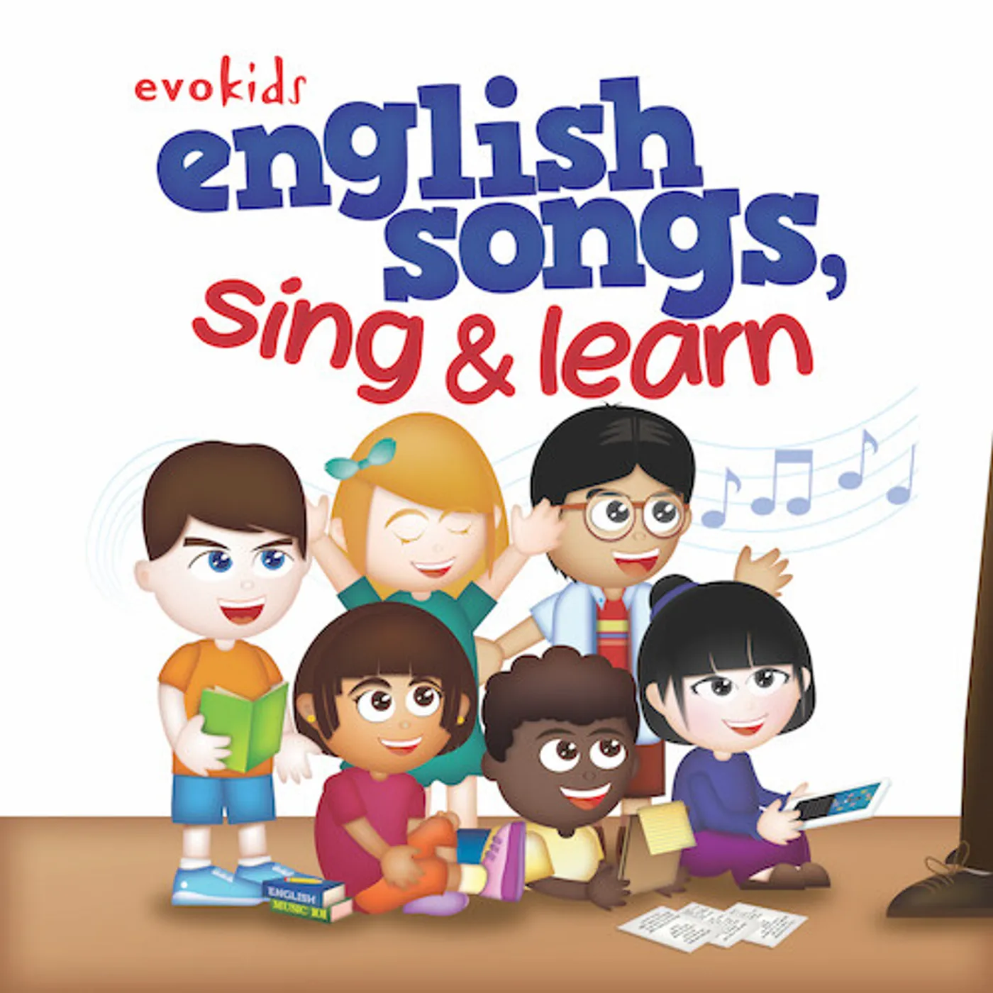 evokids ENGLISH SONGS SING & LEARN (MQA-CD) CD