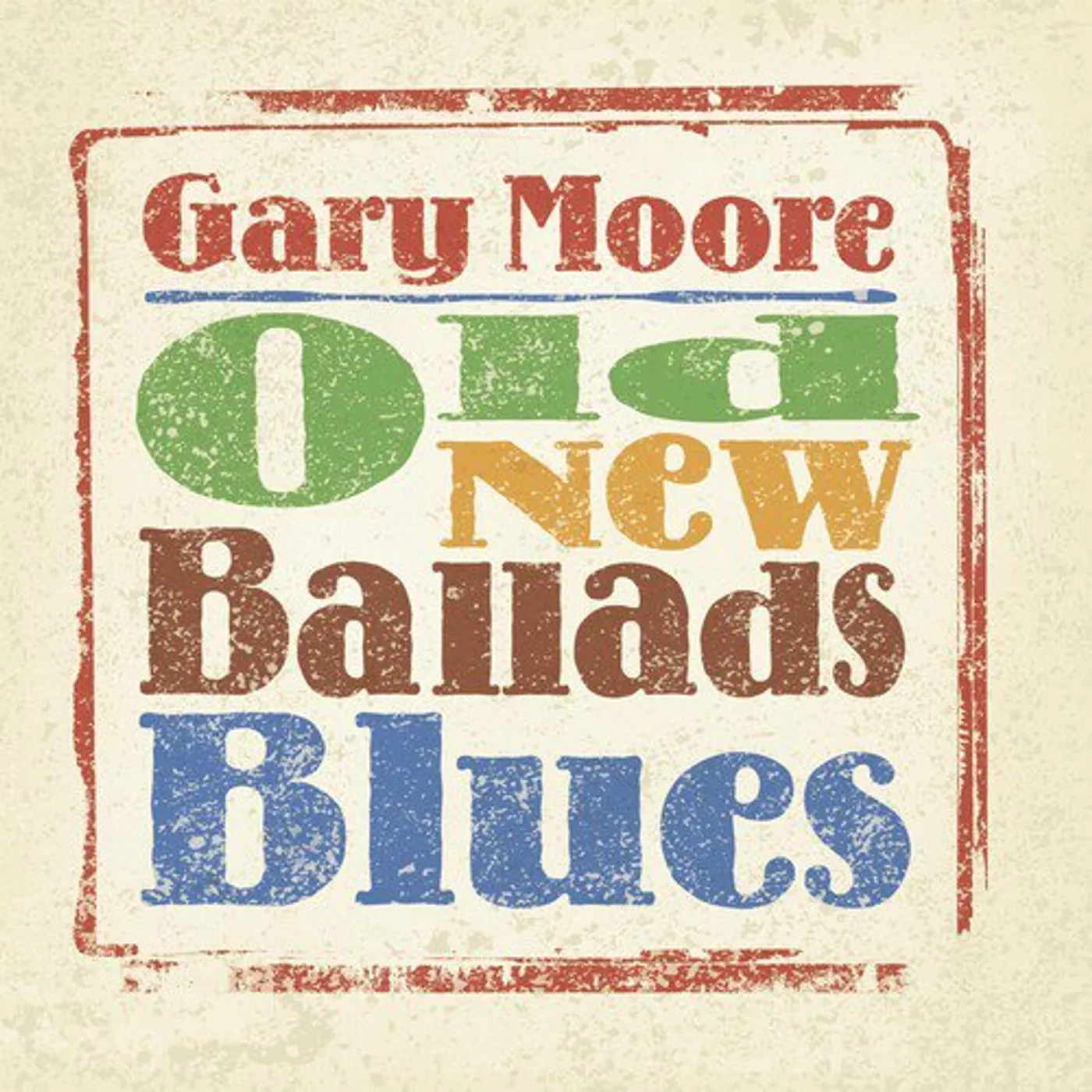 Gary Moore Old New Ballads Blues Vinyl Record