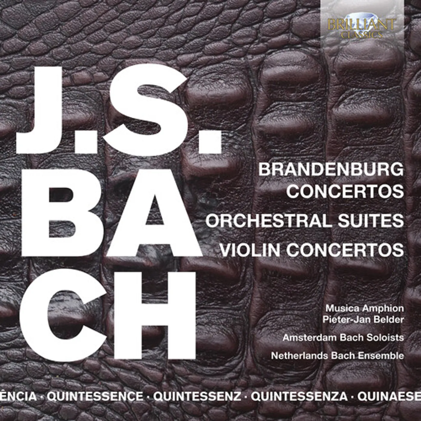 QUINTESSENCE J.S. BACH CD