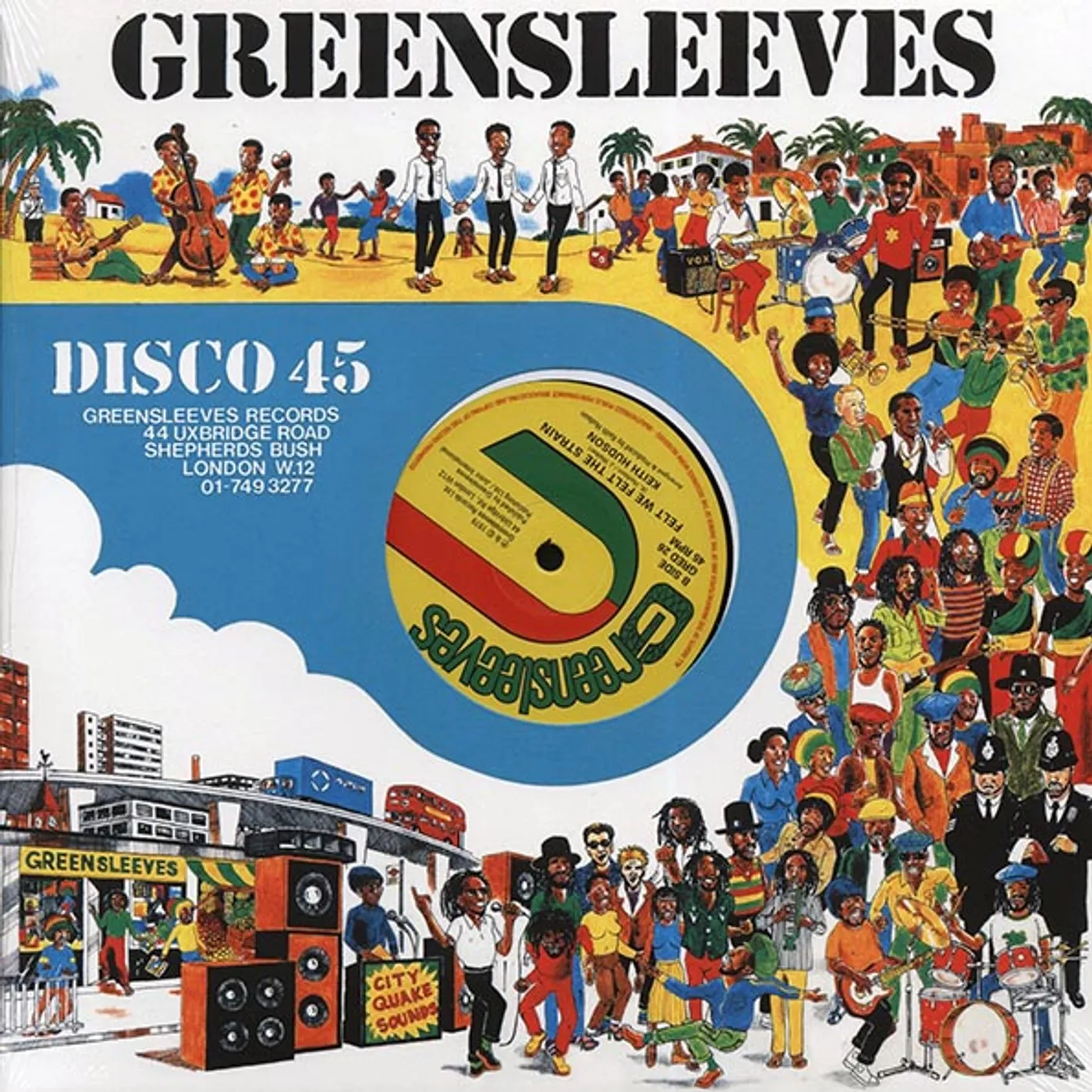 Keith Hudson NUH SKIN UP / FELT WE FELT THE STRAIN Vinyl Record