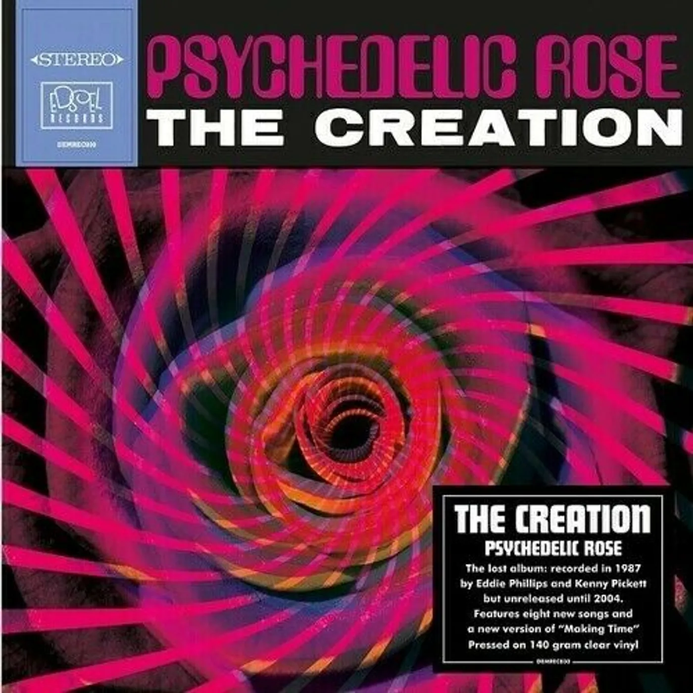 The Creation Psychedelic Rose Vinyl Record