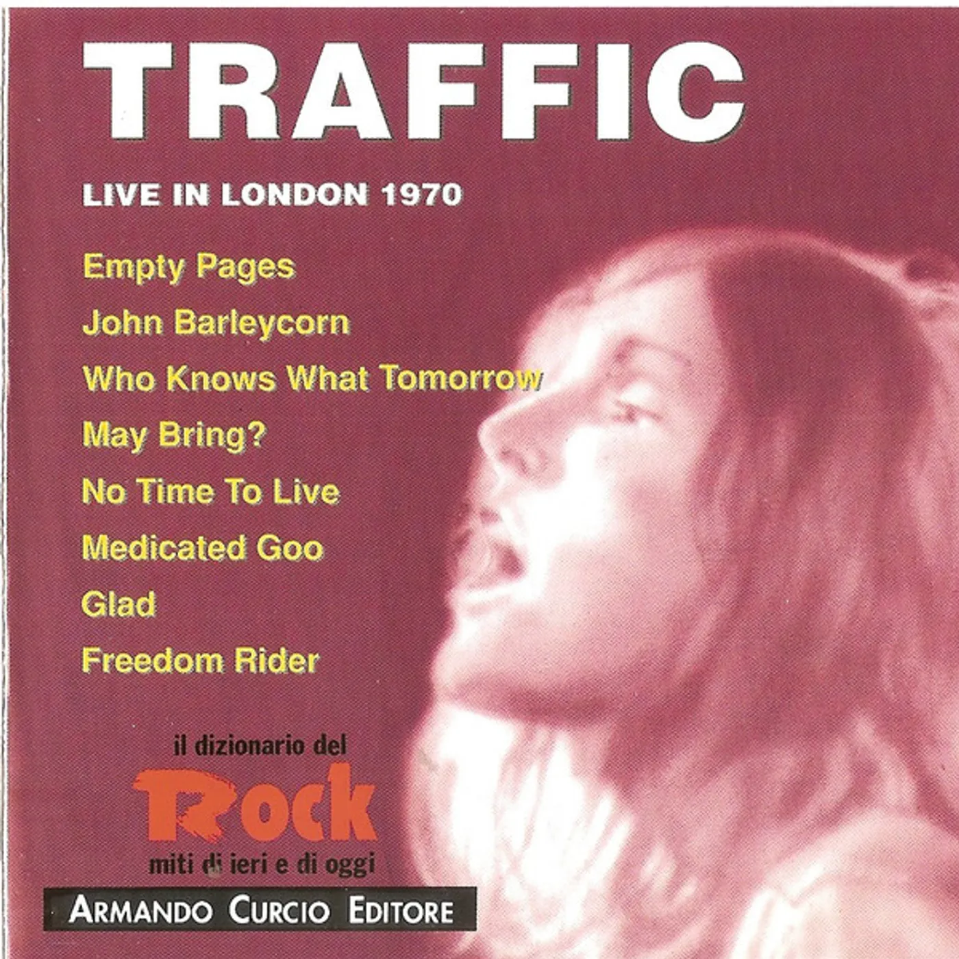 Traffic LIVE IN LONDON Vinyl Record
