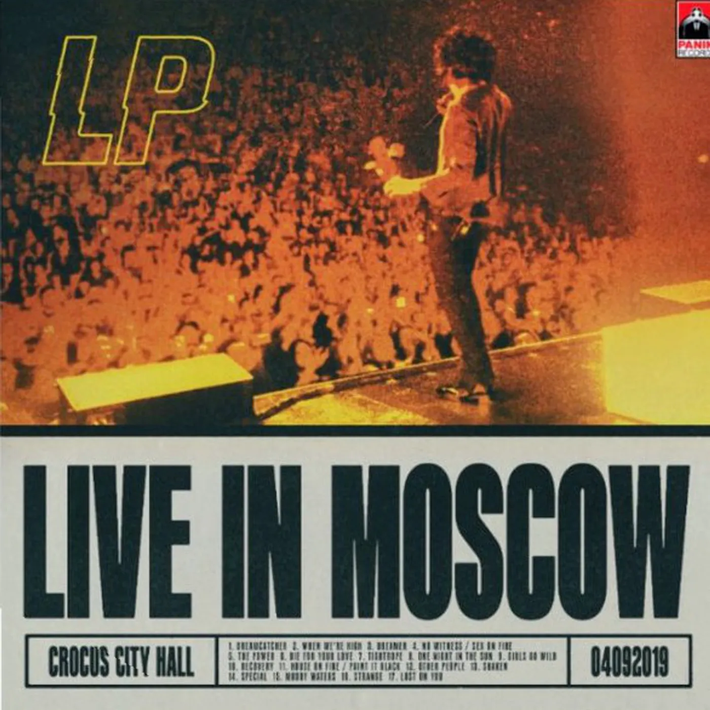 LP Live In Moscow Vinyl Record