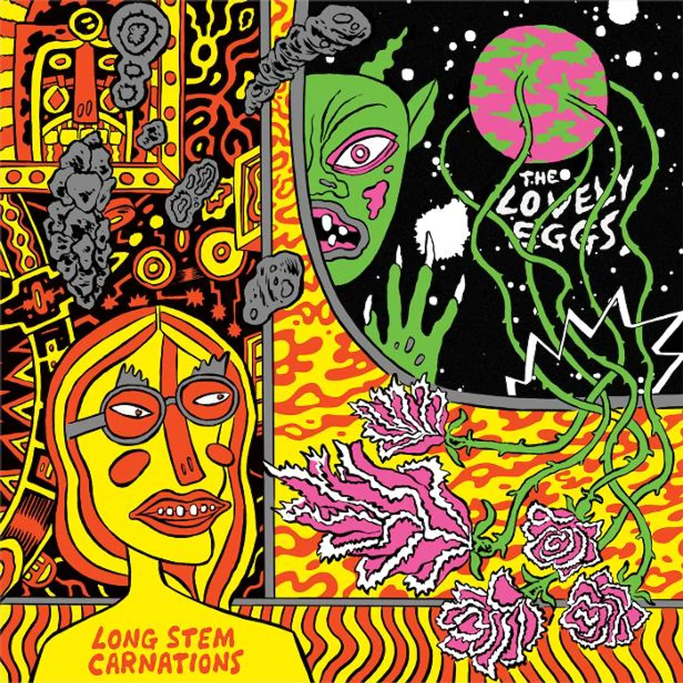 The Lovely Eggs Long Stem Carnations Vinyl Record