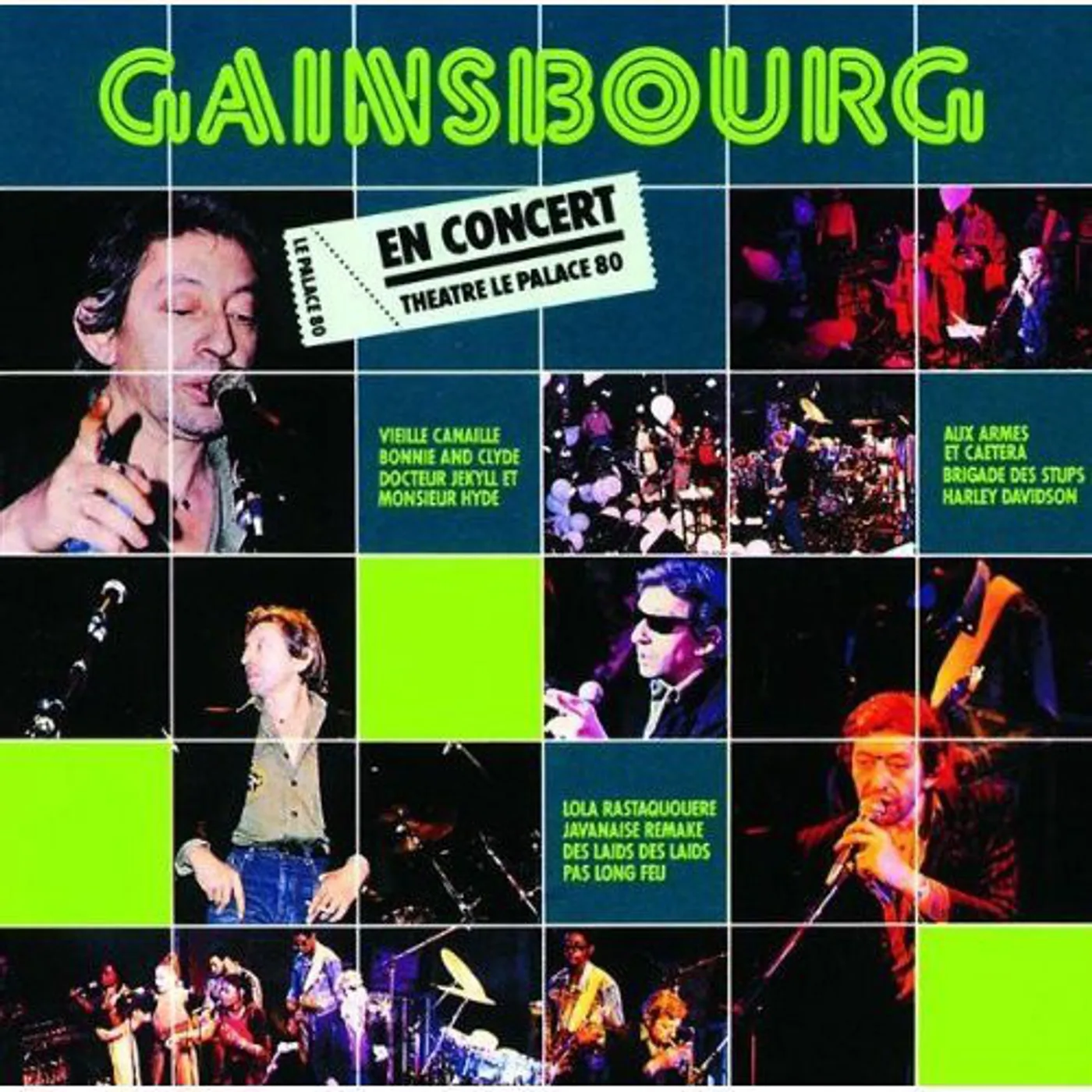 Serge Gainsbourg ENREGISTREMENT PUBLIC AU THEATRE LE PALACE Vinyl Record