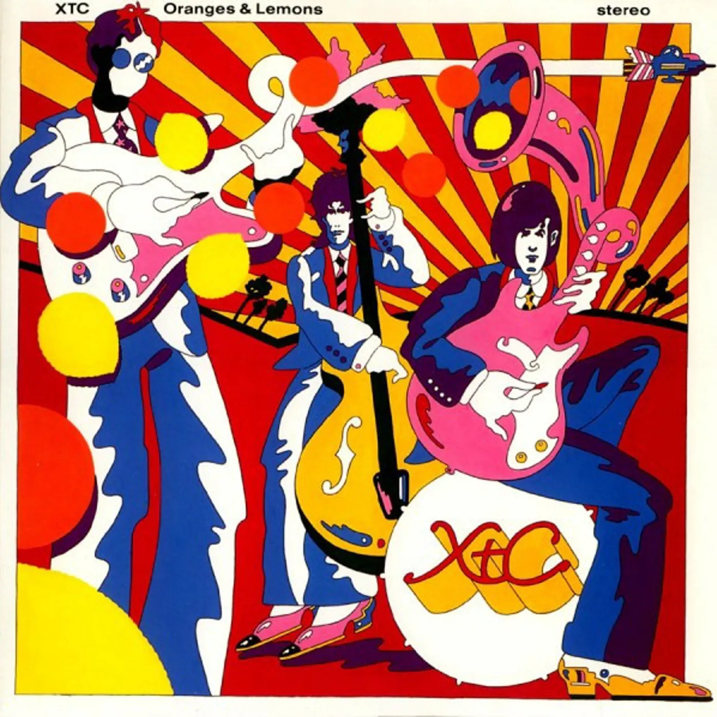 XTC Oranges & Lemons Vinyl Record