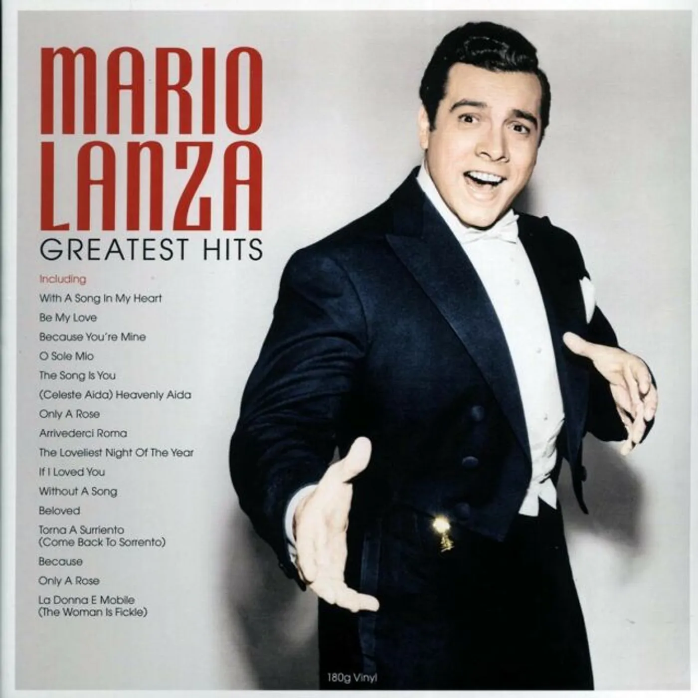 Mario Lanza Greatest Hits Vinyl Record