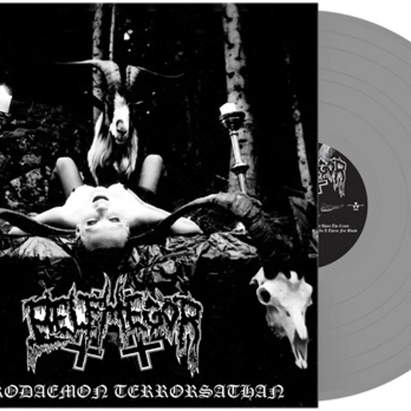 Belphegor NECRODAEMON TERRORSATHAN (GREY VINYL) Vinyl Record