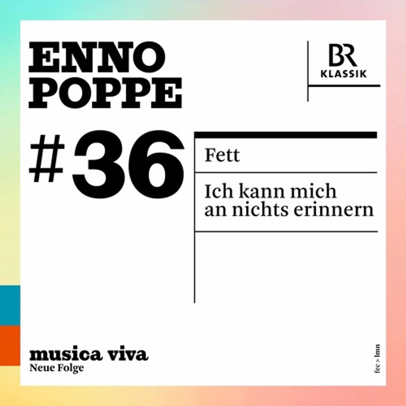 MUSICA VIVA - POPPE 36 CD