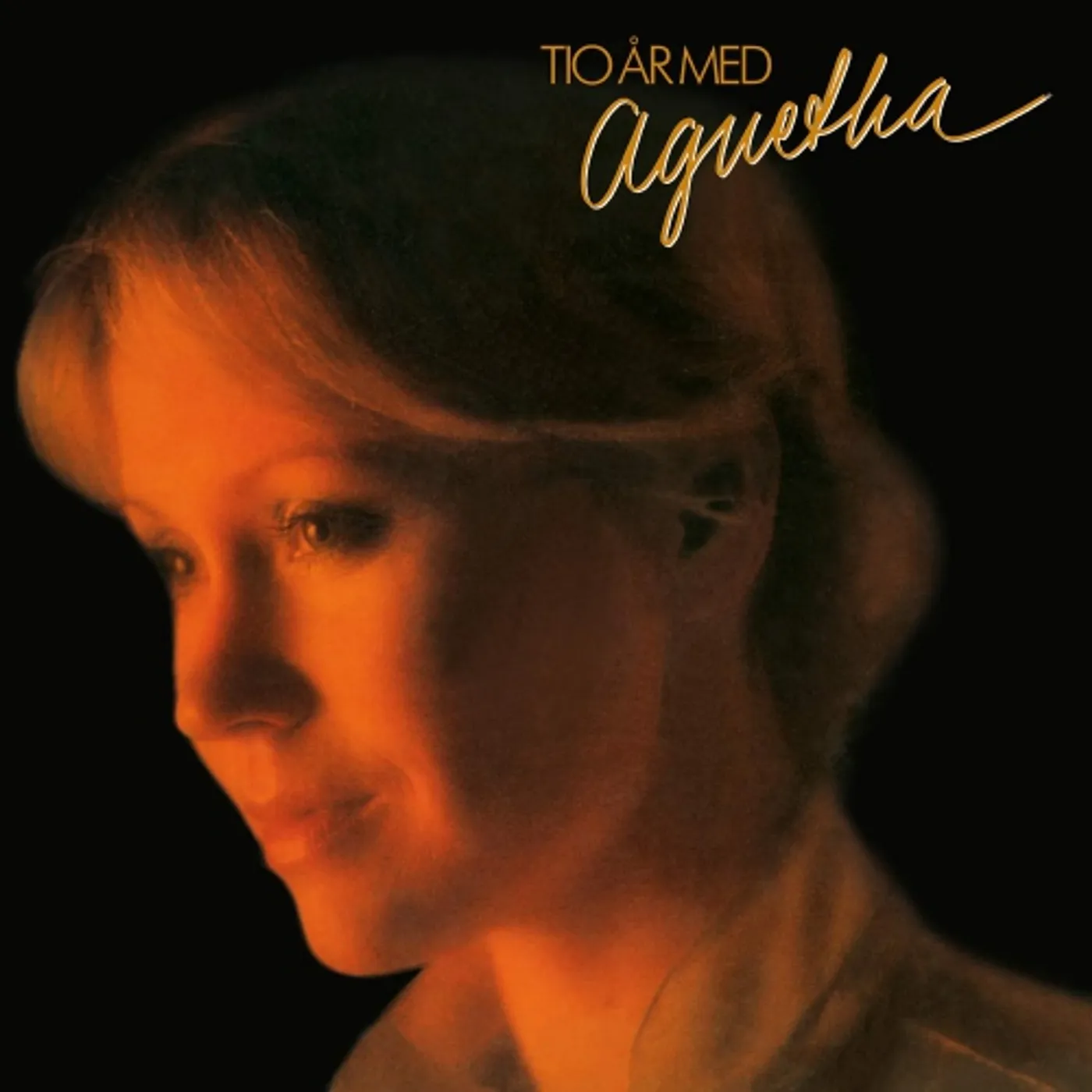 Agnetha Fältskog TIO AR MED AGNETHA (180G/FLAMING VINYL) Vinyl Record