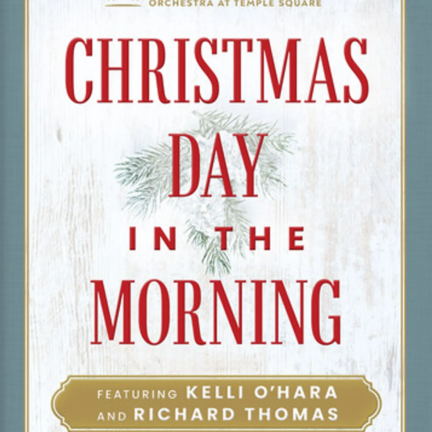 The Tabernacle Choir at Temple Square CHRISTMAS DAY IN THE MORNING DVD