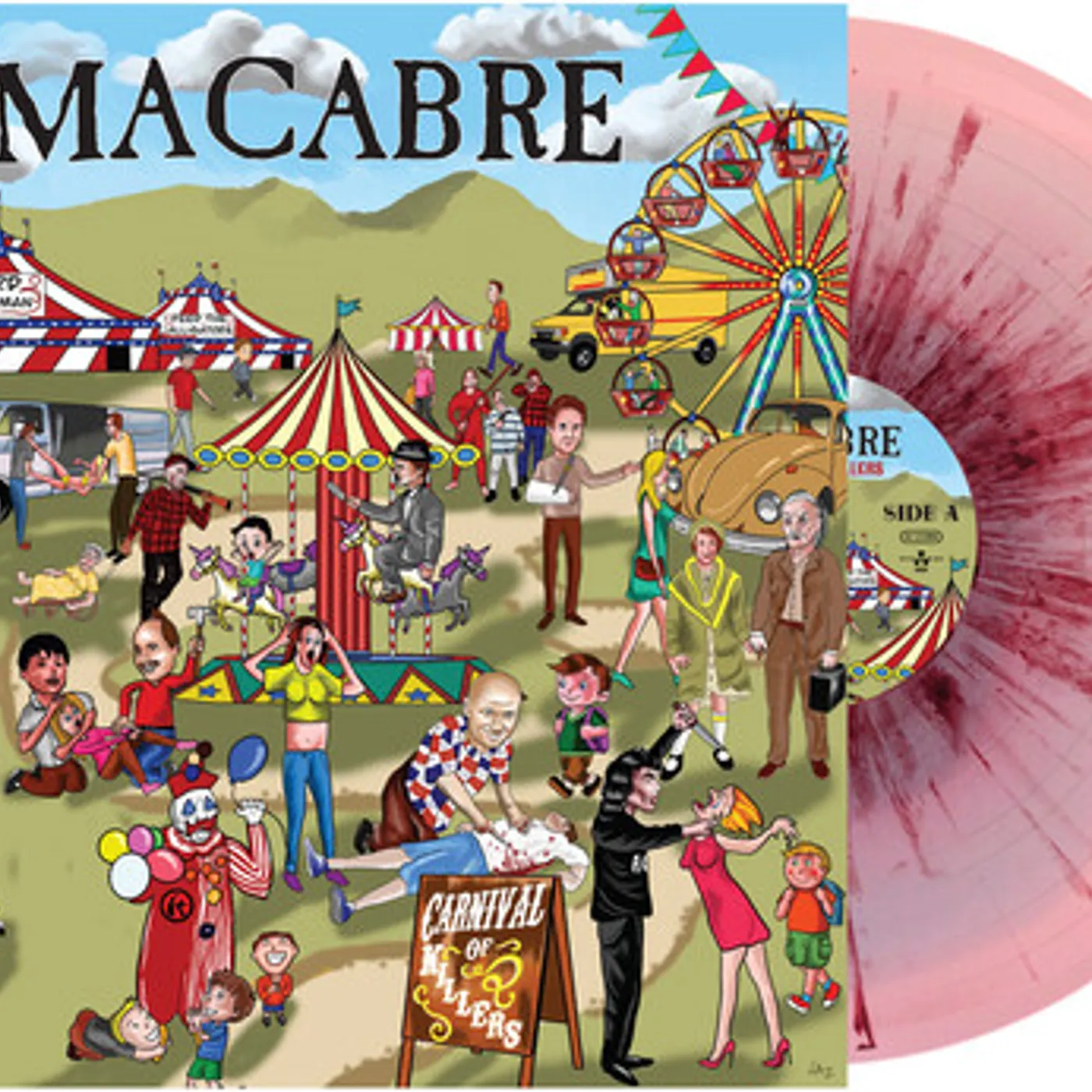 MACABRE CARNIVAL OF KILLERS (BLUDGEONED FLESH EDITION) Vinyl Record