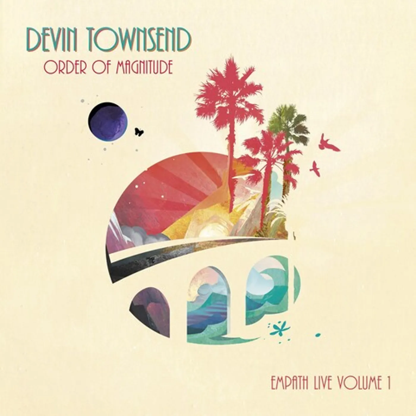 Devin Townsend Project ORDER OF MAGNITUDE: EMPATH LIVE 1 CD