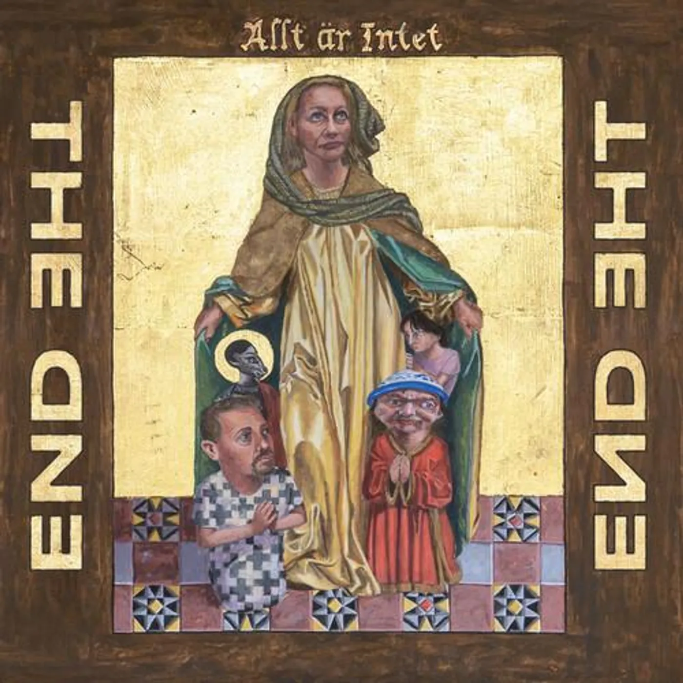 The End ALLT AR INTET (BLUE VINYL) Vinyl Record