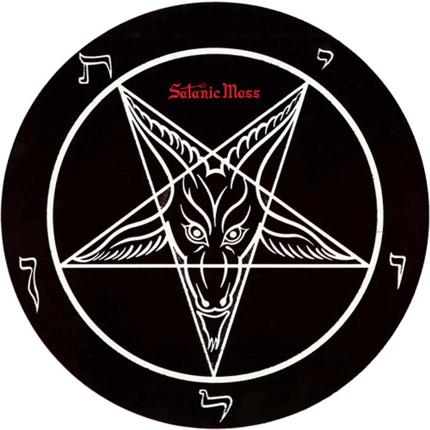 Anton LaVey SATANIC MASS (PICTURE DISC VINYL) Vinyl Record