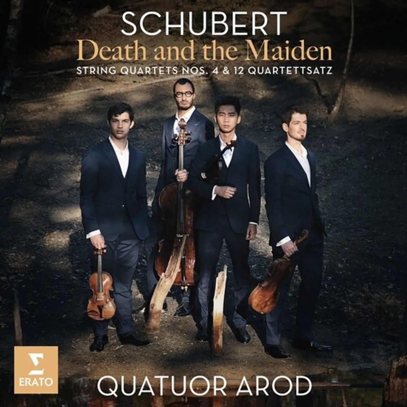 Quatuor Arod SCHUBERT: DEATH & THE MAIDEN STRING QUARTETS N. 4 CD