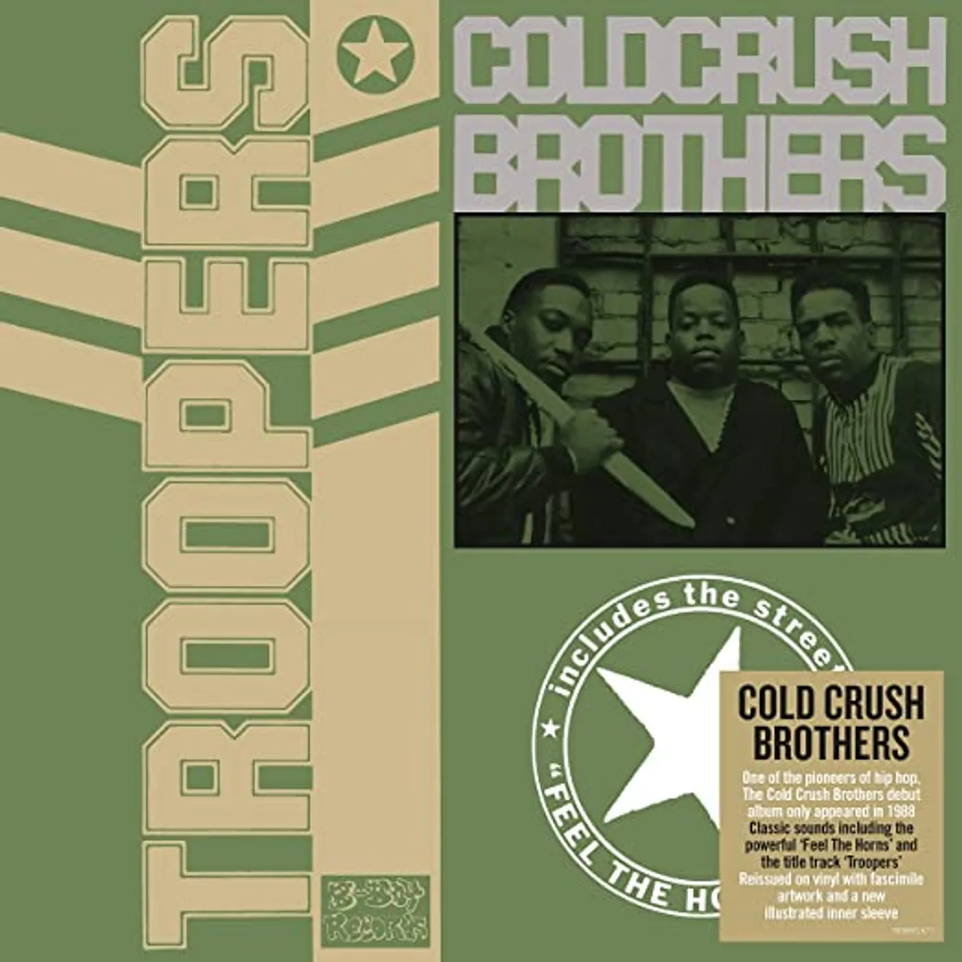 Cold Crush Brothers Troopers Vinyl Record
