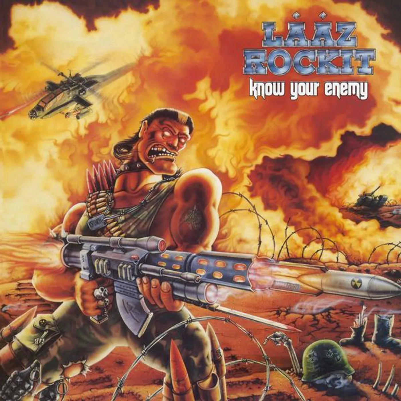 Laaz Rockit Know Your Enemy Vinyl Record