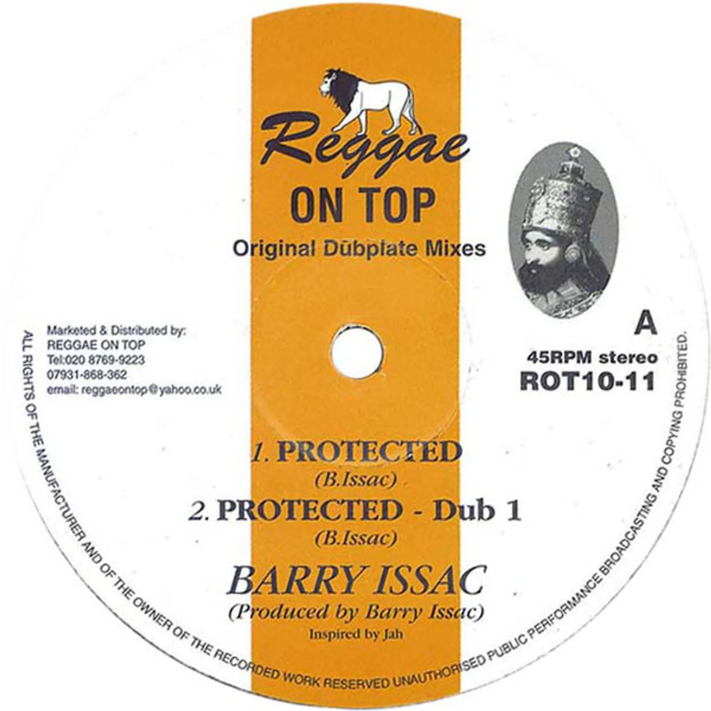 Barry Issac PROTECTED Vinyl Record