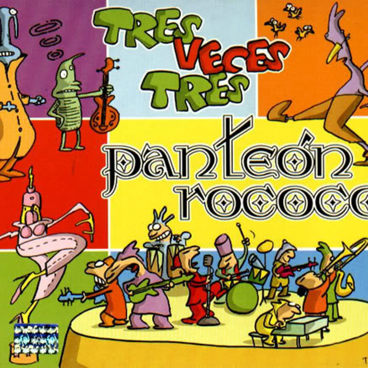 Panteon Rococo Tres Veces Tres Vinyl Record