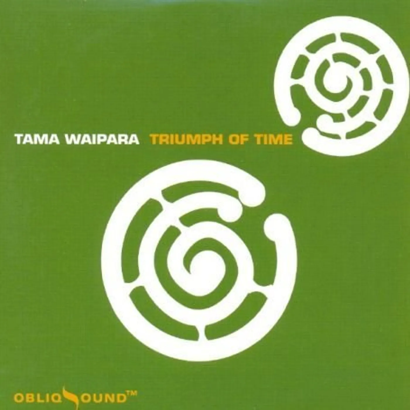 Tama Waipara TRIUMPH OF TIME CD