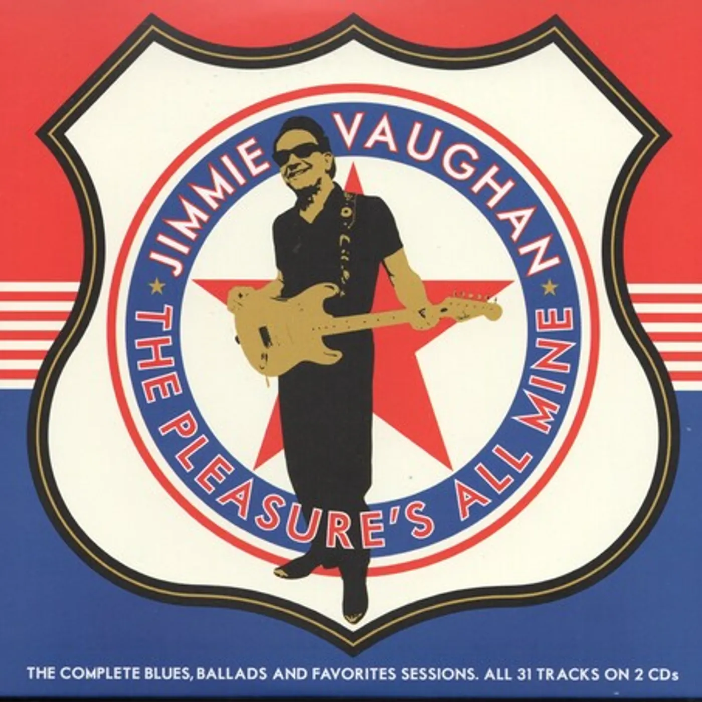 Jimmie Vaughan PLEASURE'S ALL MINE CD