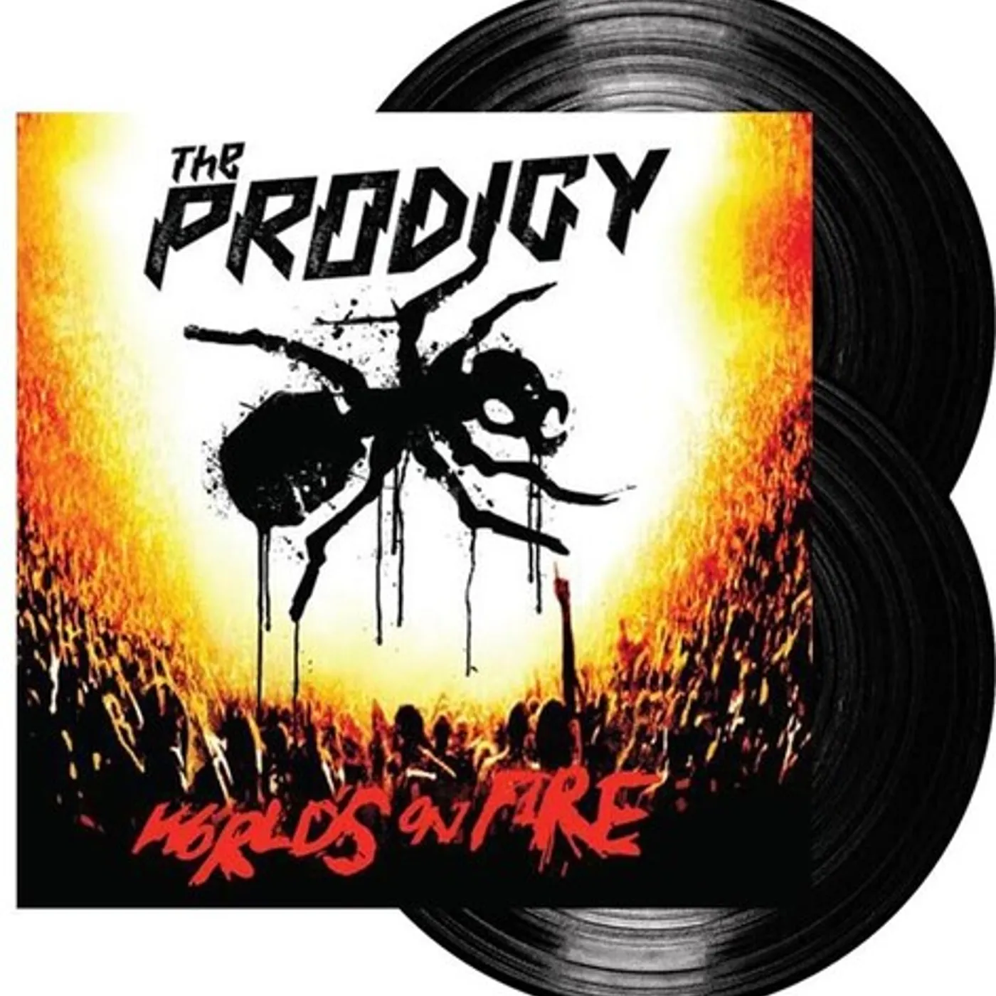 The Prodigy WORLD'S ON FIRE (LIVE AT MILTON KEYNES BOWL) Vinyl Record