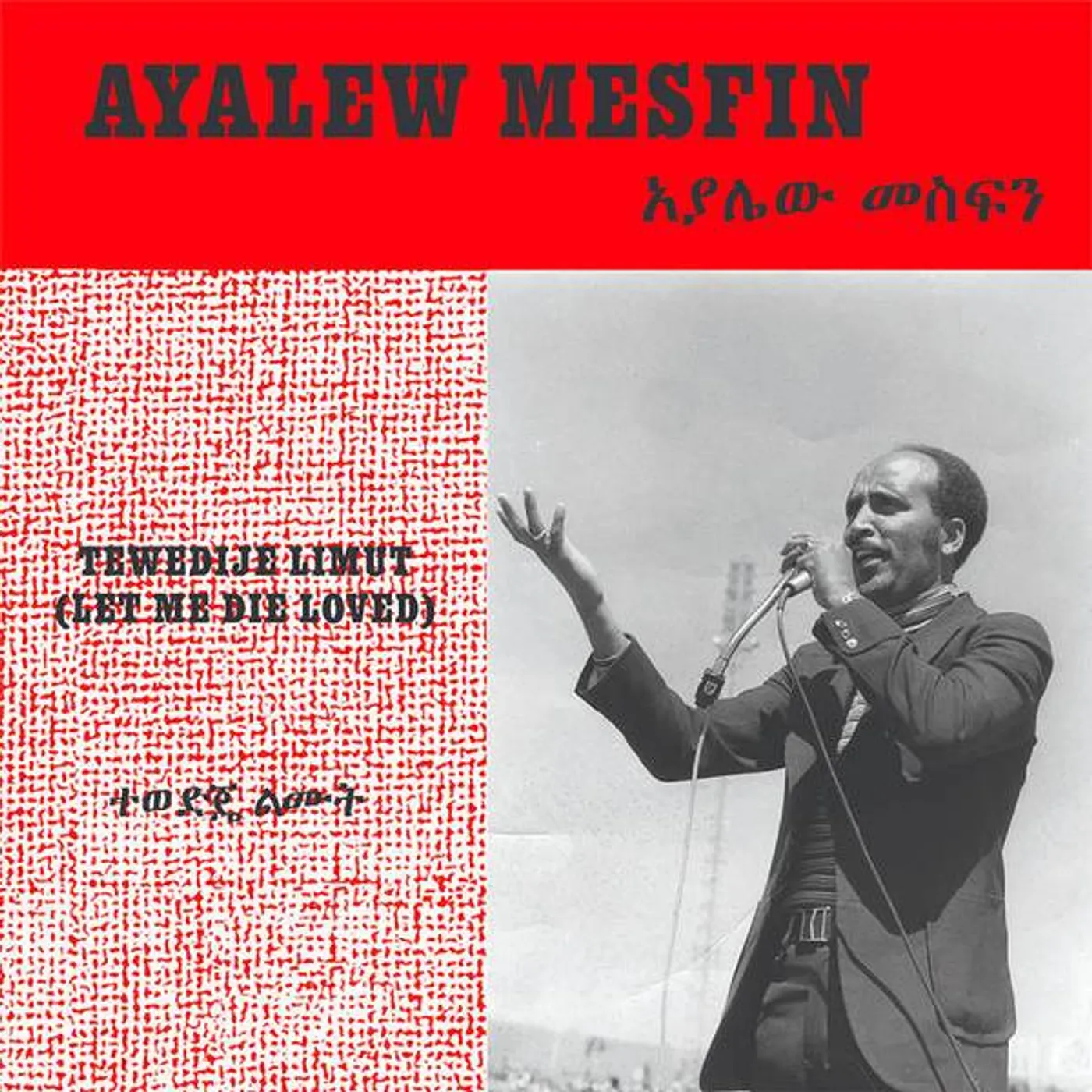 Ayalew Mesfin Tewedije Limut (Let Me Die Loved) Vinyl Record