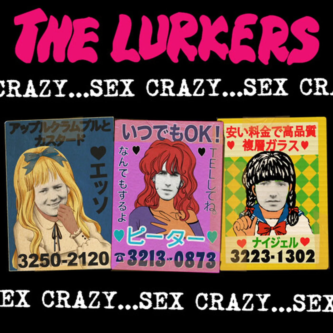 The Lurkers SEX CRAZY CD