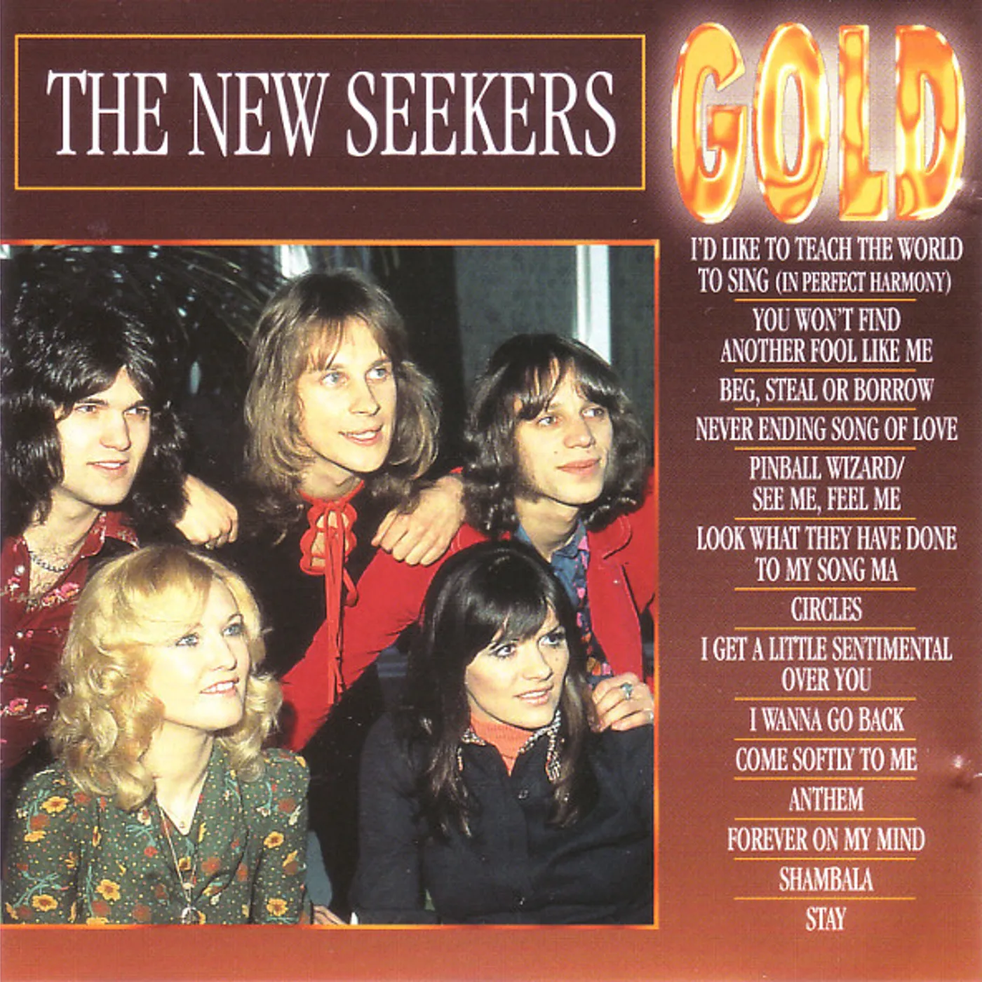 The New Seekers Gold Vinyl Record