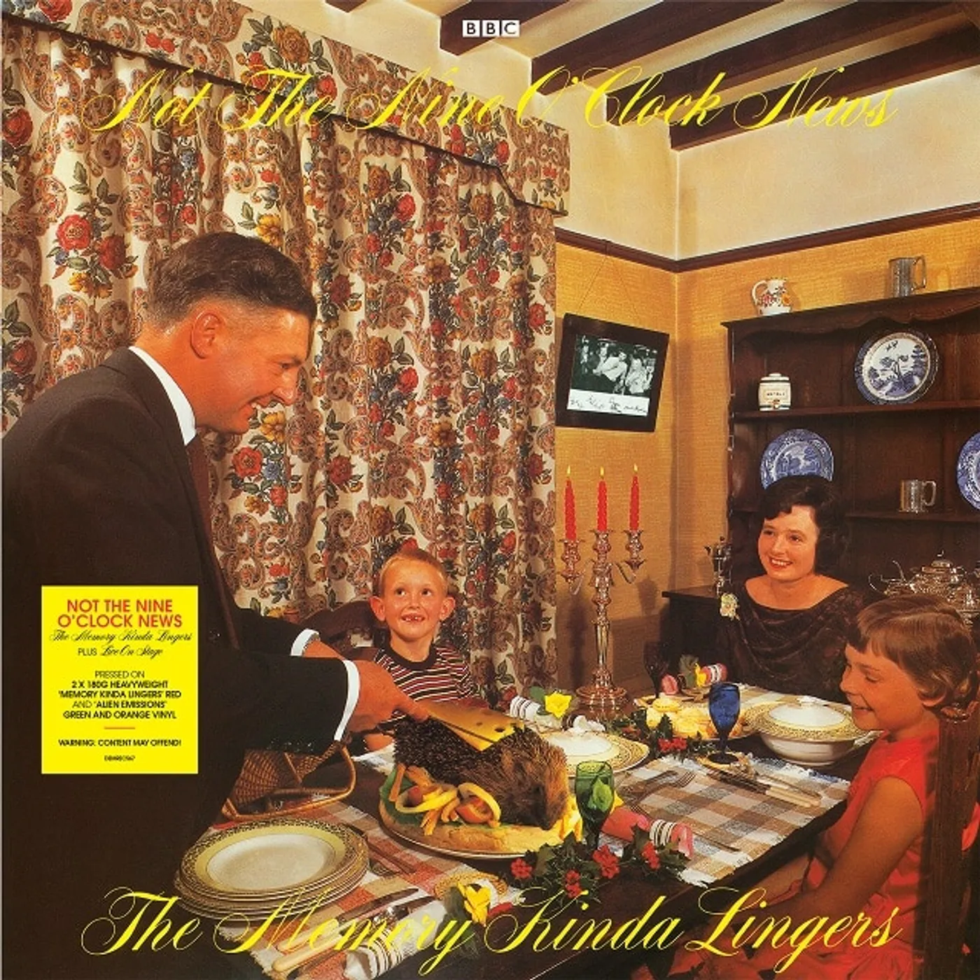 Not The Nine O'Clock News MEMORY KINDA LINGERS Vinyl Record