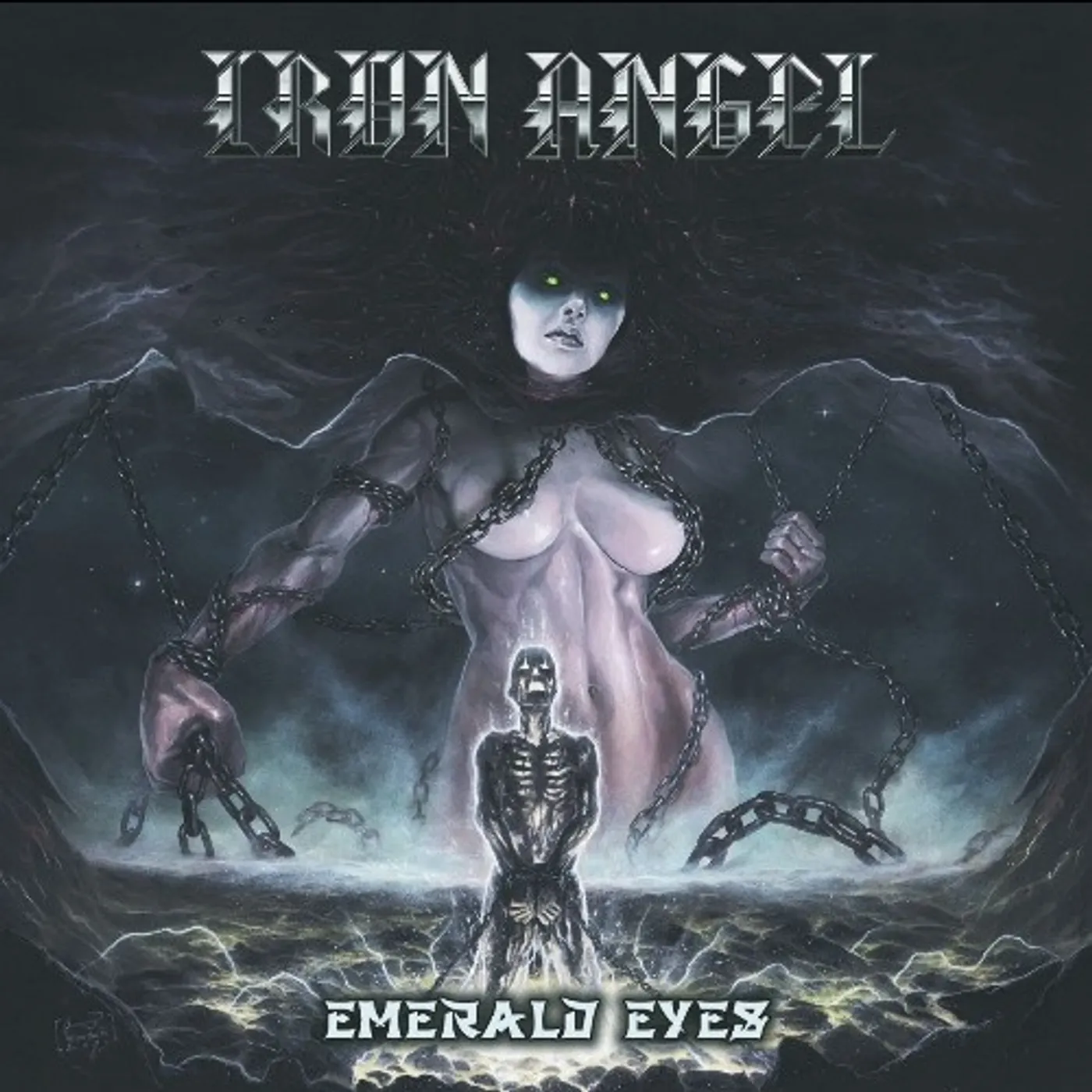 Iron Angel EMERALD EYES Vinyl Record