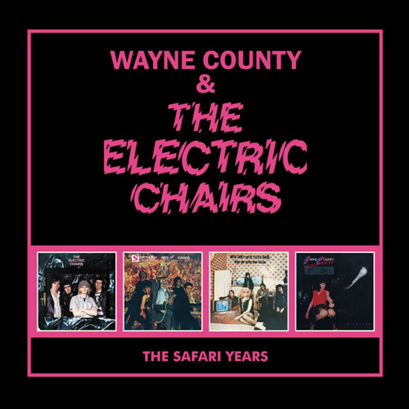 Wayne County & The Electric Chairs SAFARI YEARS CD