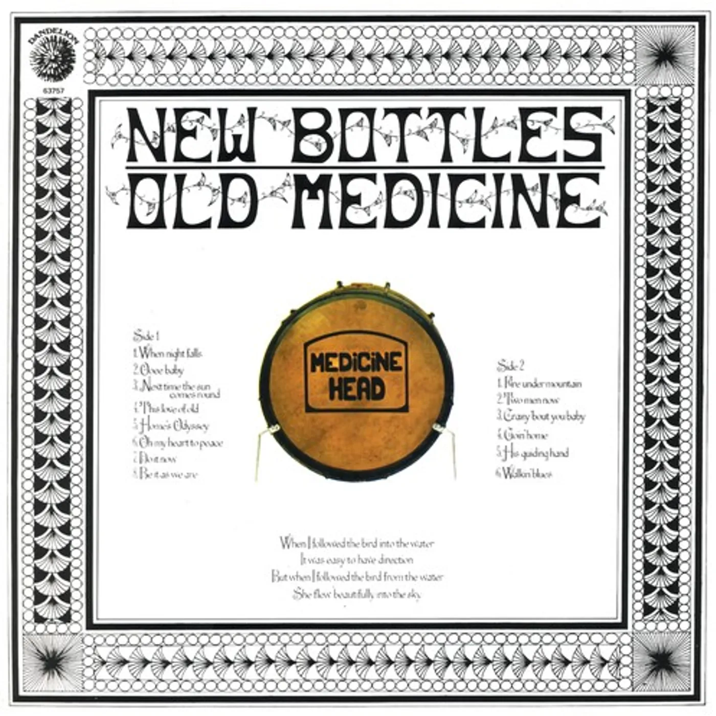 Medicine Head NEW BOTTLES OLD MEDICINE: 50TH ANNIVERSARY EDITION CD
