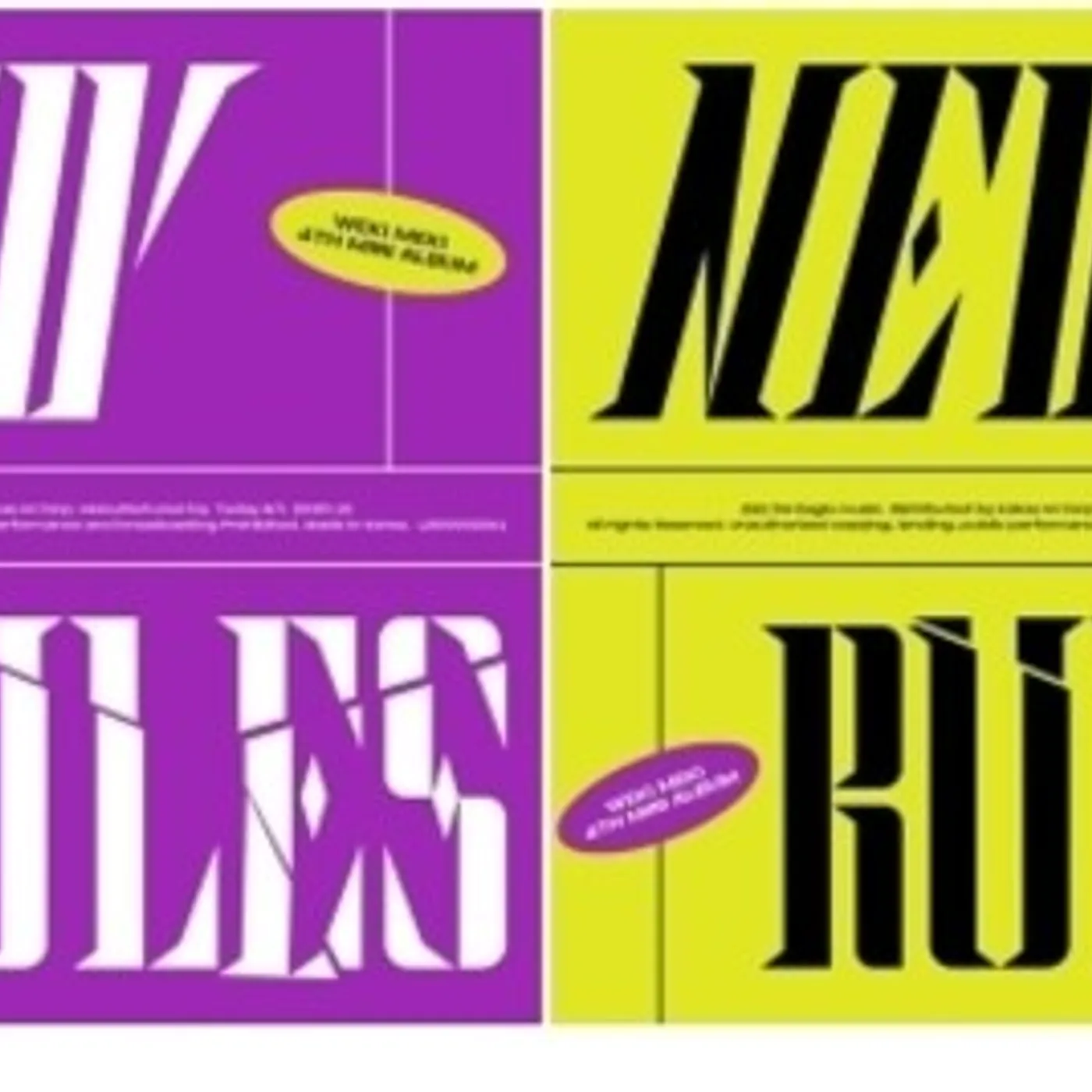 Weki Meki NEW RULES CD